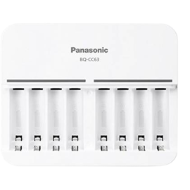 Panasonic Eneloop BQ-CC63 batterioplader (8 AA/AAA batterier)